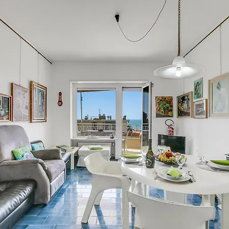 Owl House, Sea-view Terrace In - Happy Apartment Sanremo