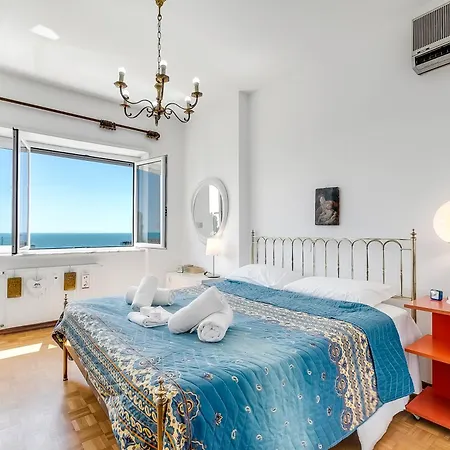 Owl House, Sea-view Terrace In - Happy Apartment Sanremo