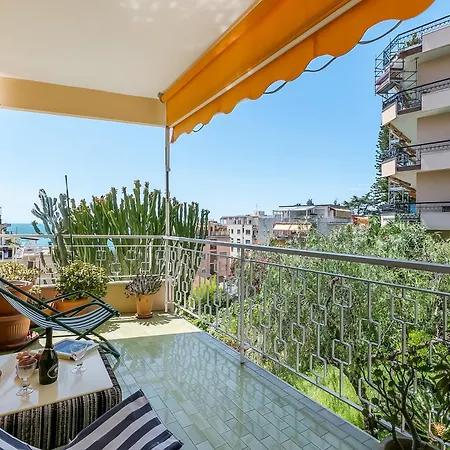 Owl House, Sea-view Terrace In - Happy * Sanremo